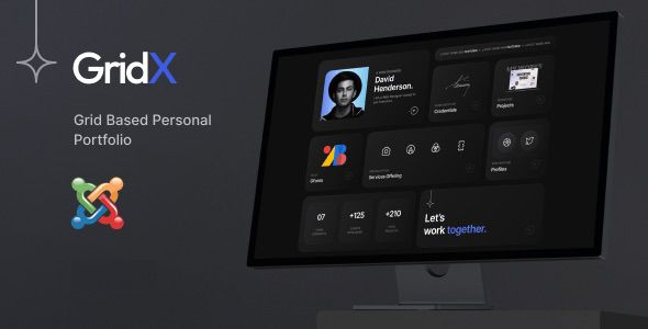 Portfolio CMS interface preview